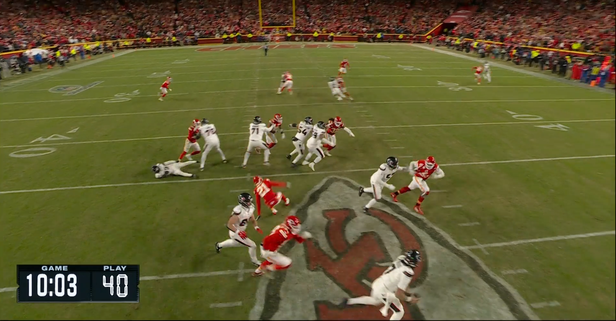There's no happy ending when you play against Patrick Mahomes