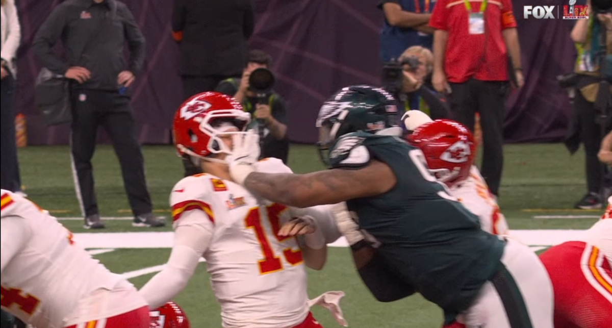 Philadelphia's defense stamped themselves as historical by destroying the Chiefs in the Big Game