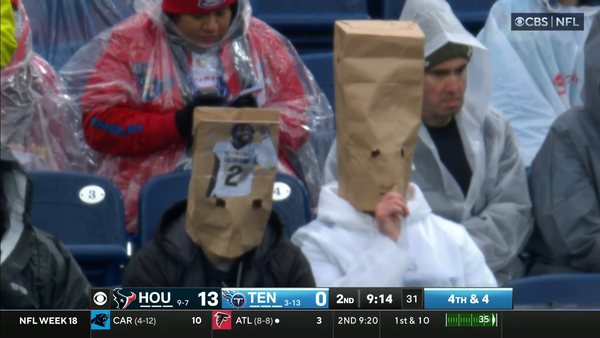 What creates a Houston Texans, AFC South Champions? Well, it's the rest of the AFC South
